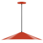 Vessel Cord Hung Pendant - Vermillion