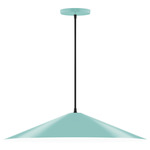 Vessel Cord Hung Pendant - Sea Green