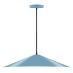 Vessel Cord Hung Pendant - Light Blue