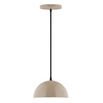 Axis Arcade Cord Hung Pendant - Clay