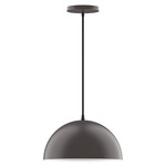 Axis Arcade Cord Hung Pendant - Bronze Matte
