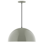 Axis Arcade Cord Hung Pendant - Moss Green
