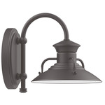 Homestead Outdoor Hook Arm Wall Light - Bronze Matte
