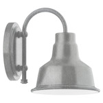 Warehouse Hook Outdoor Wall Light - Galvanized