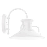 Homestead Outdoor Hook Arm Wall Light - White
