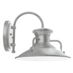 Homestead Outdoor Hook Arm Wall Light - Galvanized