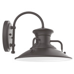 Homestead Outdoor Hook Arm Wall Light - Bronze Matte
