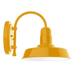 Warehouse Hook Outdoor Wall Light - Bright Yellow