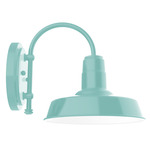 Warehouse Hook Outdoor Wall Light - Sea Green