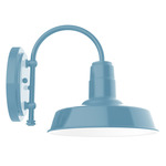 Warehouse Hook Outdoor Wall Light - Light Blue