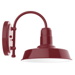 Warehouse Hook Outdoor Wall Light - Barn Red