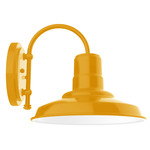 Warehouse Hook Outdoor Wall Light - Bright Yellow