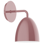 J-Series Jill Curved Arm Wall Sconce - Mauve