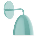J-Series Jill Curved Arm Wall Sconce - Sea Green