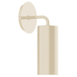 J-Series Jordan Curved Arm Wall Sconce - Cream
