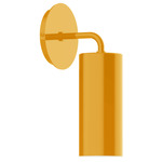 J-Series Jordan Curved Arm Wall Sconce - Bright Yellow