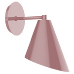 J-Series Jasmine Straight Arm Wall Sconce - Mauve