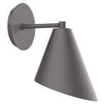 J-Series Jasmine Straight Arm Wall Sconce - Bronze Matte