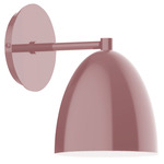 J-Series Jill Straight Arm Wall Sconce - Mauve