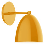 J-Series Jill Straight Arm Wall Sconce - Bright Yellow