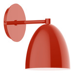 J-Series Jill Straight Arm Wall Sconce - Vermillion