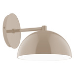 Axis Arcade Straight Arm Outdoor Wall Light - Clay
