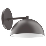Axis Arcade Straight Arm Outdoor Wall Light - Bronze Matte