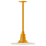 Radial Outdoor Pendant - Bright Yellow