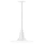 Radial Outdoor Pendant - White