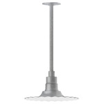 Radial Outdoor Pendant - Galvanized