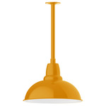 Cafe Stem Hung Outdoor Pendant - Bright Yellow
