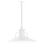 Homestead Outdoor Pendant - White