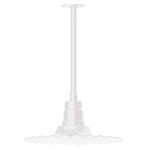 Radial Outdoor Pendant - White