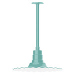 Radial Outdoor Pendant - Sea Green