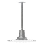 Radial Outdoor Pendant - Galvanized