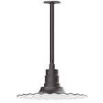 Radial Outdoor Pendant - Bronze Matte