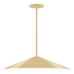 Vessel Stem Hung Outdoor Pendant - Ivory