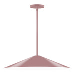Vessel Stem Hung Outdoor Pendant - Mauve