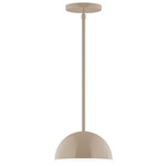 Axis Arcade Stem Hung Pendant - Clay