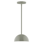 Axis Arcade Stem Hung Pendant - Moss Green