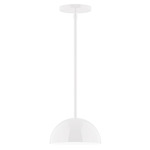 Axis Arcade Stem Hung Pendant - White