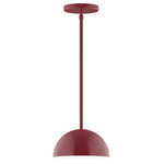 Axis Arcade Stem Hung Pendant - Barn Red
