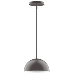 Axis Arcade Stem Hung Pendant - Bronze Matte
