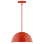 Axis Arcade Stem Hung Pendant - Vermillion