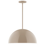 Axis Arcade Stem Hung Pendant - Clay