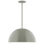 Axis Arcade Stem Hung Pendant - Moss Green