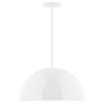 Axis Arcade Stem Hung Pendant - White