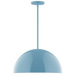 Axis Arcade Stem Hung Pendant - Light Blue