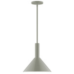 Stack Chase Stem Pendant - Moss Green