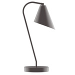 J-Series Jasmine Table Lamp with USB Port - Bronze Matte